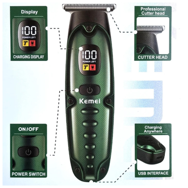 Kemei KM-2259 Professional Hair Clipper - Image 5