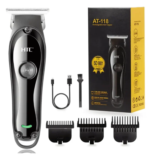 HTC AT- 118 Rechargeable Beard / Hair Clipper