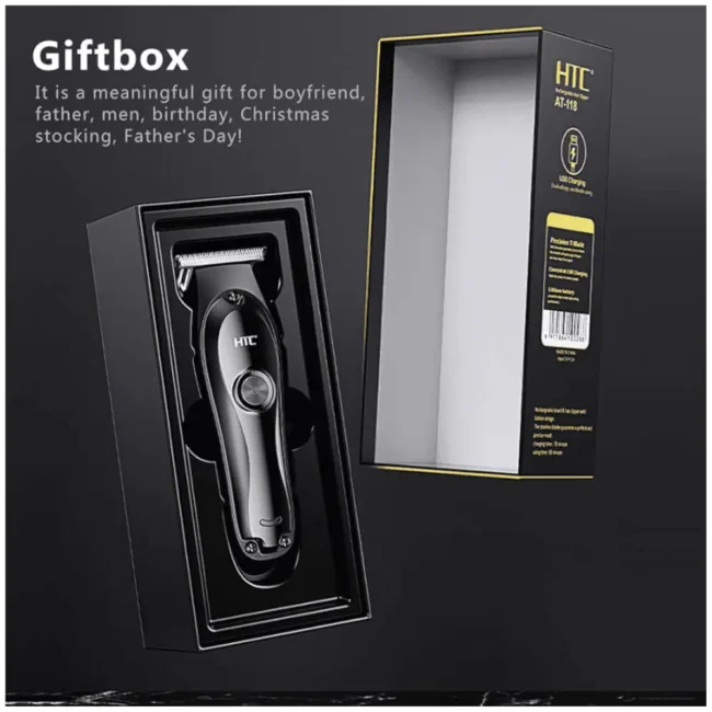 HTC AT- 118 Rechargeable Beard / Hair Clipper - Image 4