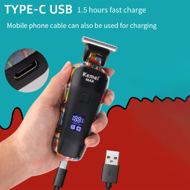 Kemei KM-MAX5090 Professional Hair Clipper For Men - Image 4