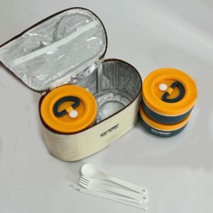 GOURMET 3pcs Stainless Steel Lunch Box | FineNpick Online Shop Bangladesh