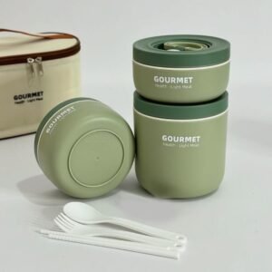 GOURMET 3pcs Stainless Steel Lunch Box | FineNpick Online Shop Bangladesh