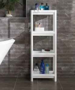 4 Tiers Rectangular Storage Rack