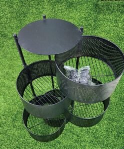 5 Layer Round Shape Kitchen Rack