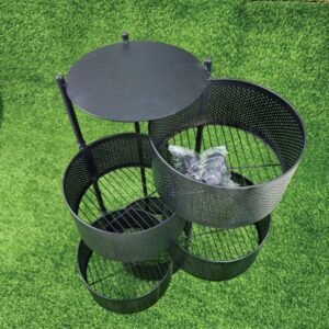 5 Layer Round Shape Kitchen Rack