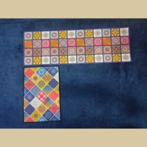 Carpet Set Kitchen Rugs Decoration ( 2 pcs Set )