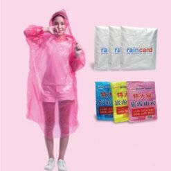 Pocket Rain Card Raincoat