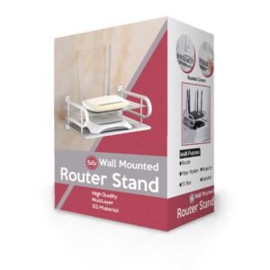 Alternative view of SS Wall Mounted Router Stand
