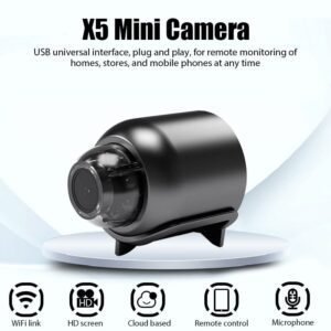 X5 HD 720p Mini WiFi Camera Bangladesh