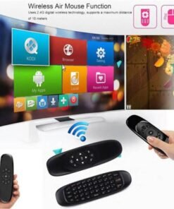 Wireless Air Mouse with Keyboard & Voice Control – Buy Online in Bangladesh | FineNpick 7 2.4GHz Wireless Air Mouse with Keyboard for Smart TV