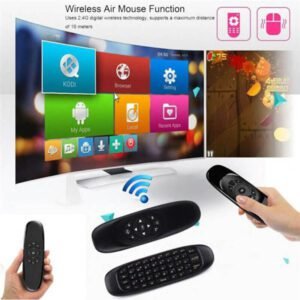 2.4GHz Wireless Air Mouse with Keyboard for Smart TV