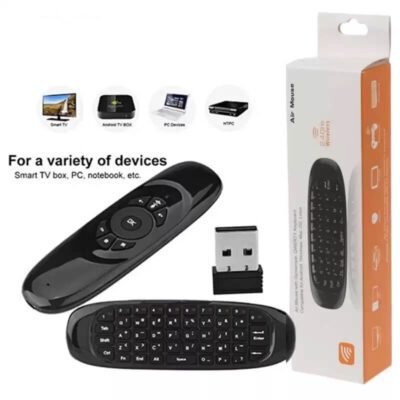 2.4GHz Wireless Air Mouse with Keyboard for Smart TV