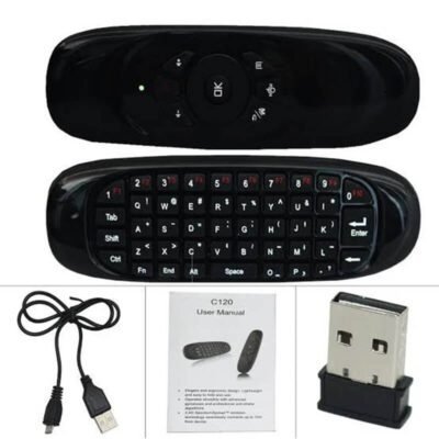 2.4GHz Wireless Air Mouse with Keyboard for Smart TV