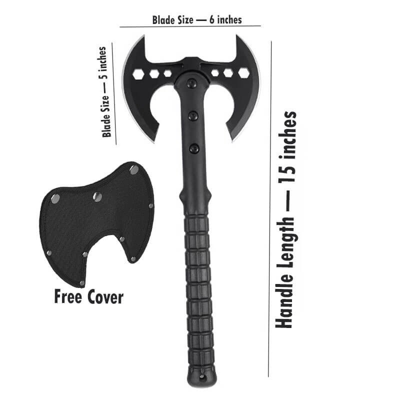 AXE Double Blade Hatchet for Survival – Buy Online in Bangladesh | FineNpick 1 AXE Double Blade Hatchet for Survival in Bangladesh