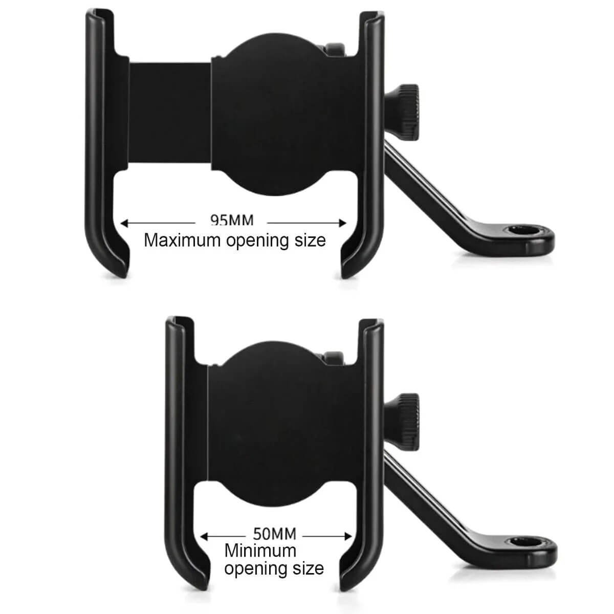 Best Aluminum Alloy Motorcycle Phone Holder – Buy Online in Bangladesh | FineNpick 5 Bike Mobile Holder Bangladesh aluminum alloy motorcycle phone holder 360 degree