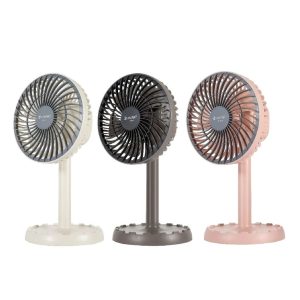 JY SUPER JY-2218 Mini Rechargeable Fan – 4000mAh Portable USB Desk Fan (3 Speed)