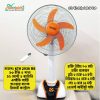 Defender KTH 2936RS 16 Inch Rechargeable Fan with Remote & LED Light BD