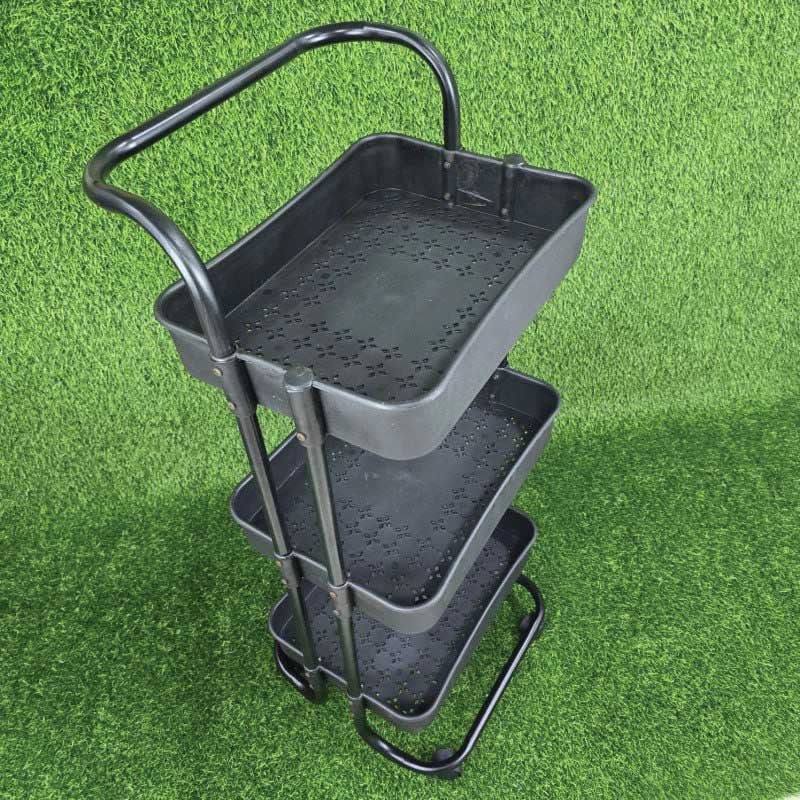 3 LAYER MULTIPURPOSE TROLLEY RACK - Image 2