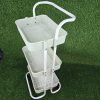 3 LAYER MULTIPURPOSE TROLLEY RACK