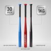 30 Inch Metal Baseball Bat – 1kg Alloy Metal Bat