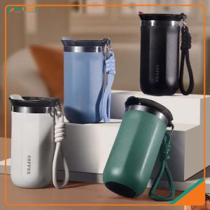 350ml Stainless Steel Vacuum Insulated Travel Mug with Lid
