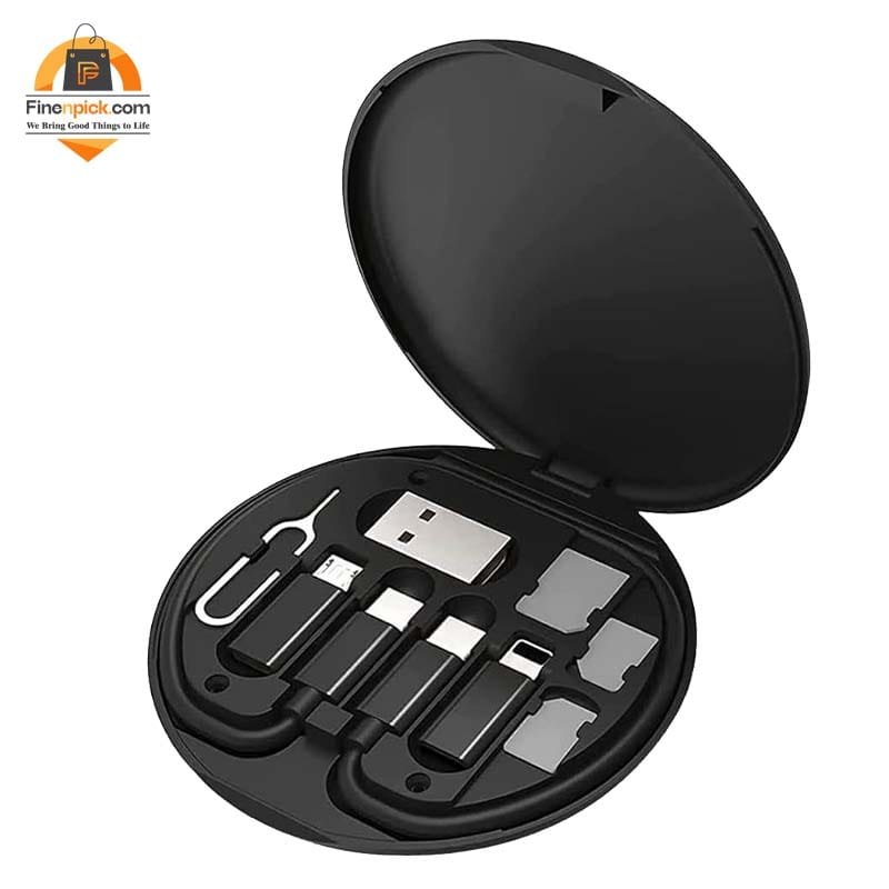মাল্টিফাংশনাল 60W USB ডাটা কেবল ফাস্ট চার্জ স্টোরেজ বক্স - Image 4