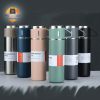 3-in-1 Vacuum Insulated Thermal Flask Set with Cup