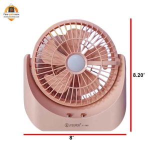 Alternative view of JYSUPER JY-1881 Rechargeable Desk Fan