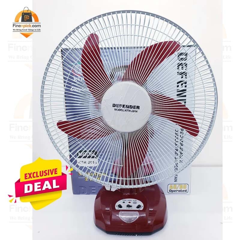 Defender DF-2914 Rechargeable Fan - Image 2