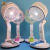 LR 2018 Rechargeable Folding Table Fan with Light