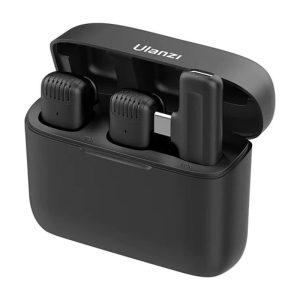 Ulanzi J12 Wireless Lavalier Microphone (Dual Mic)