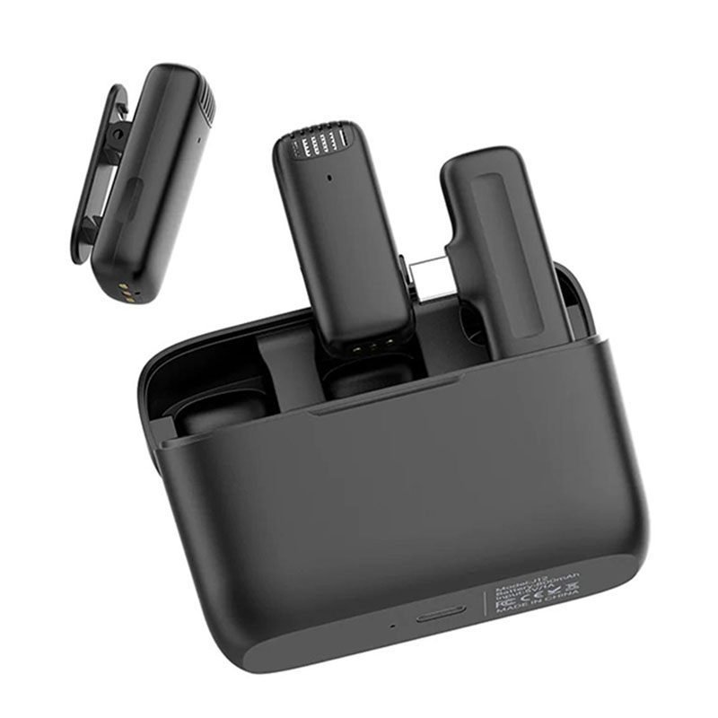 Ulanzi J12 Wireless Lavalier Microphone (Dual Mic) - Image 2