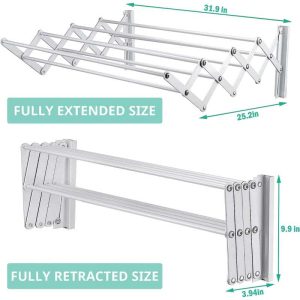 Alternative view of Wall Mounted Clothes Drying Hanger