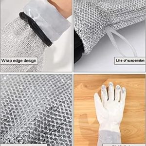 Water proof dishwashing gloves one pcs - Image 4