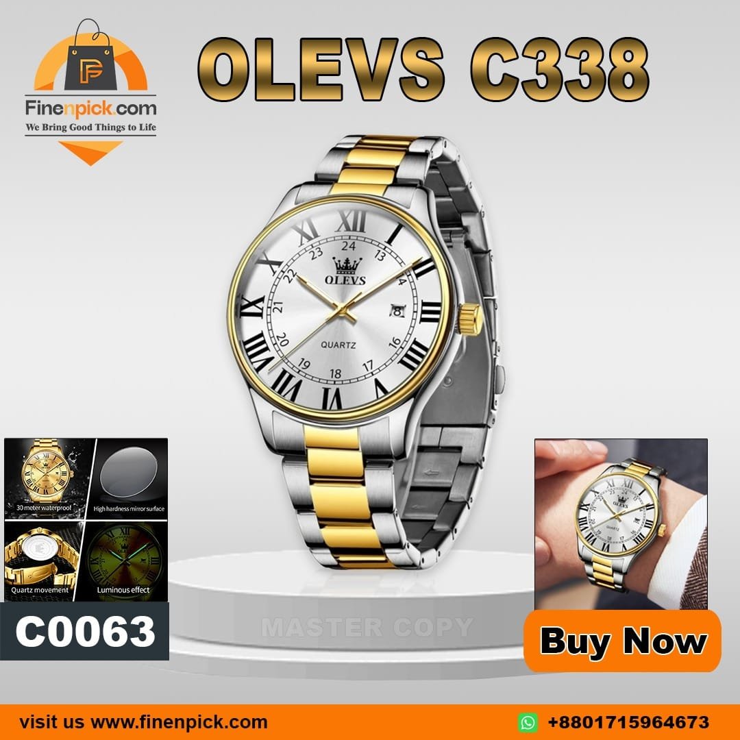 OLEVS C338 Men's Luxury Business Watch