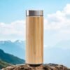 500ml Creative Bamboo Thermos Bottle Stainless Steel Water Bottles Vacuum Portable Coffee Bottle Thermos Cup | FineNpick Online Shop Bangladesh