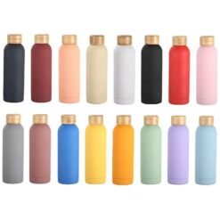 double-wall insulated stainless steel water bottles