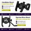 Best Aluminum Motorcycle Phone Holder