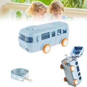 Bus-Shaped Children's Water Bottle 650ml